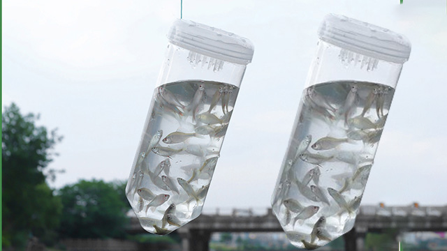 Amazon | 大人の子供釣りびん【2個】お魚キラープラスチックびん小型